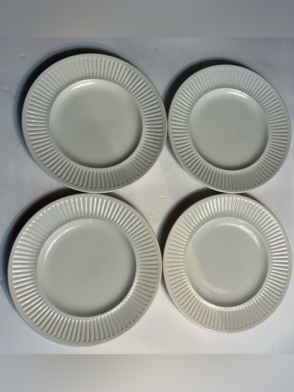 Vintage Johnson Bros Athena Bread Plates Ironstone England Set of 4